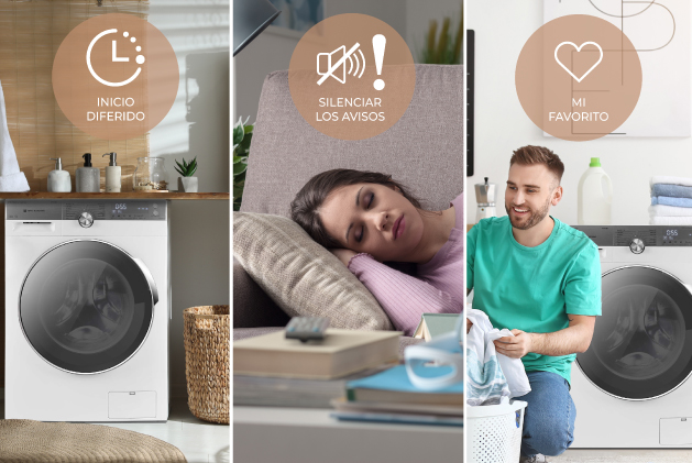 EMW9545VPDW EAS Lavadora 9 Kg B con autodosificación - Imagen 2